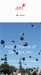 Mobile Screenshot of kidschancega.org